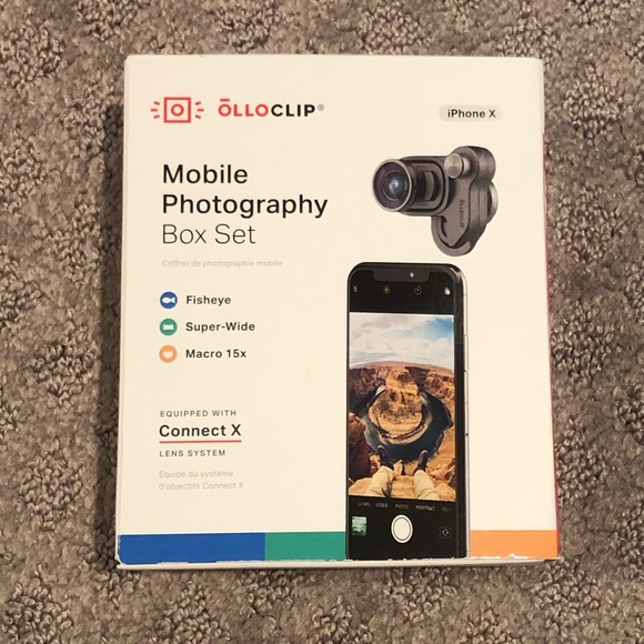 Olloclip Mobile Photography Box Set for iphoneX - Picture 1 of 4